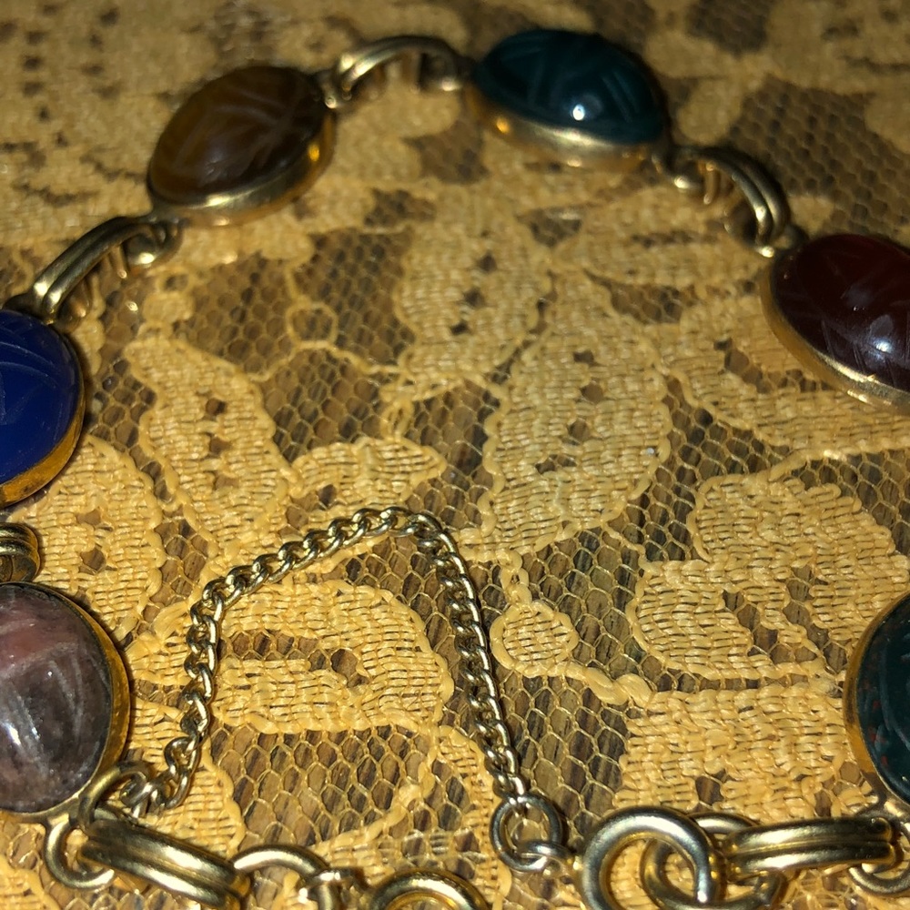 Scarab bracelet